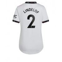 Manchester United Victor Lindelof #2 Fotballklær Bortedrakt Dame 2022-23 Kortermet